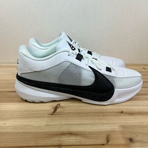 NEW Nike Zoom Freak 5 TB Basketball sneakers shoes Mens 13 Black White